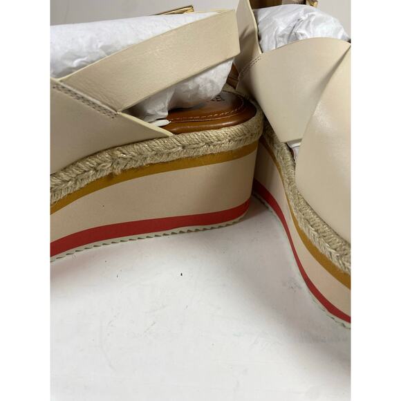 Enzo Angiolini Eva Wedge Sandals NWT 9W - Picture 4 of 10